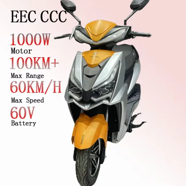 High Speed Street Road 2 Wheel Motorrad 1500w Ckd  Electric Motorcycles