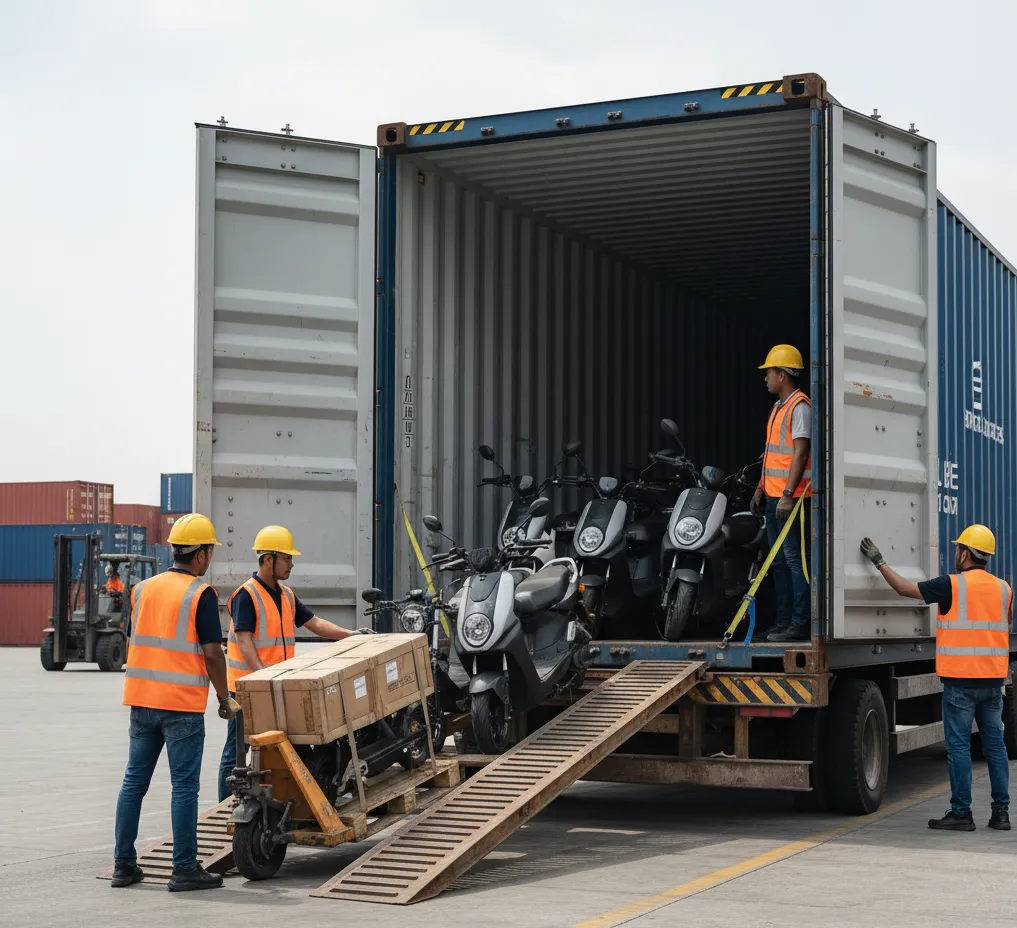 Electric motorcycle packing Electric-motorcycle-packing