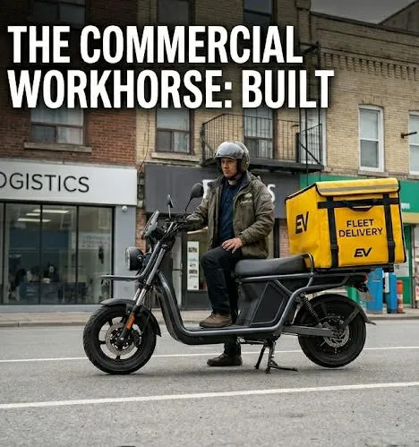 Electric bikes used for food delivery